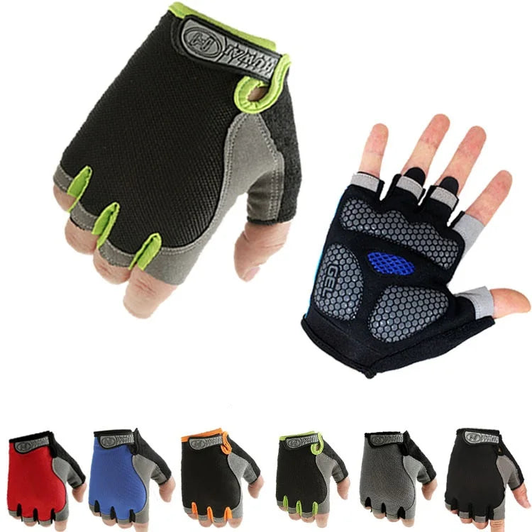 Breathable Anti Slip Cycling Gloves Half Finger - Smarsty