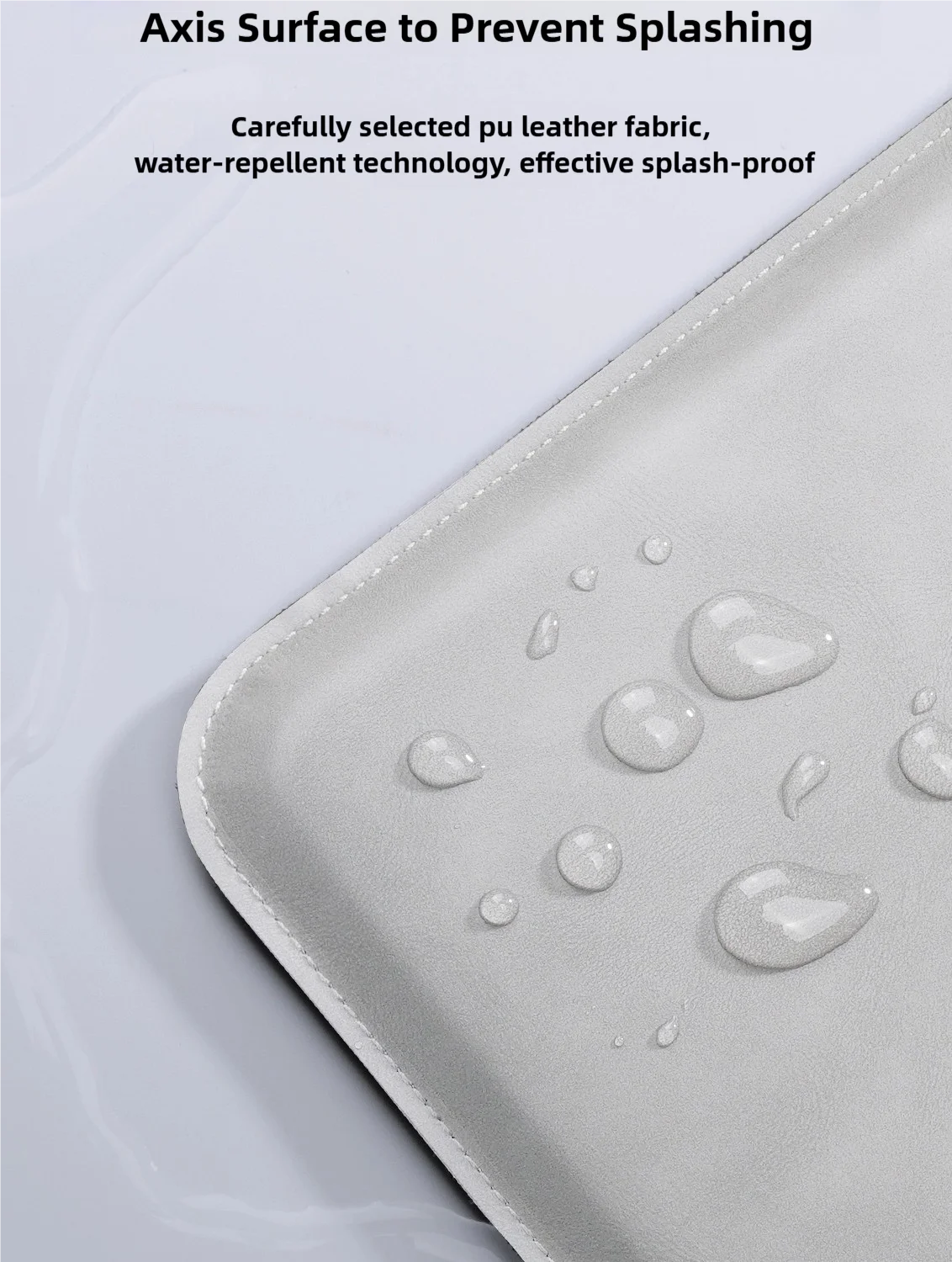 PU Laptop Sleeve 13 To 15 Inch No Zipper CaseGuard