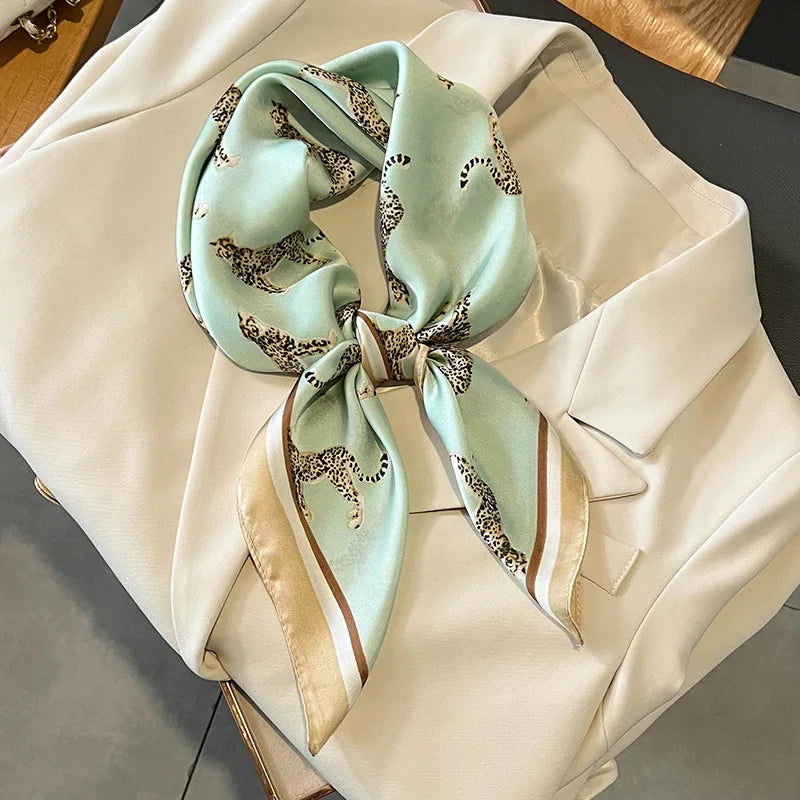 Luxury Silk Horse Print Scarf for Women - Smarsty