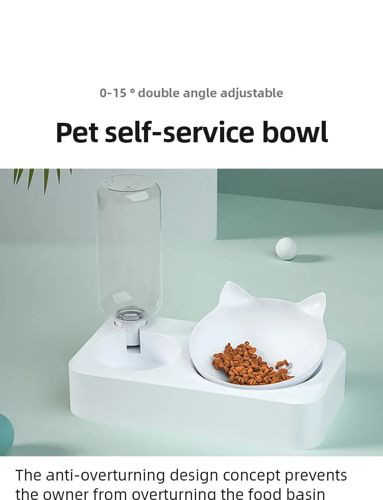 Tilted Pet Bowl for Healthy Feeding Angle - Smarsty