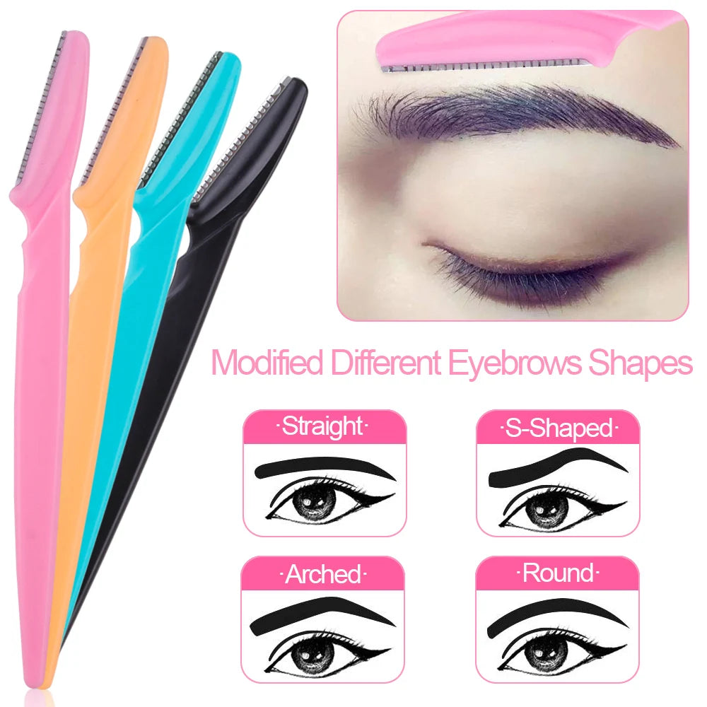 Portable Eyebrow Trimmer Set for Safe Hair Removal - Smarsty
