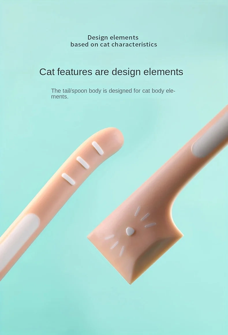 Long Handle Cat and Dog Canned Food Spoon - Smarsty