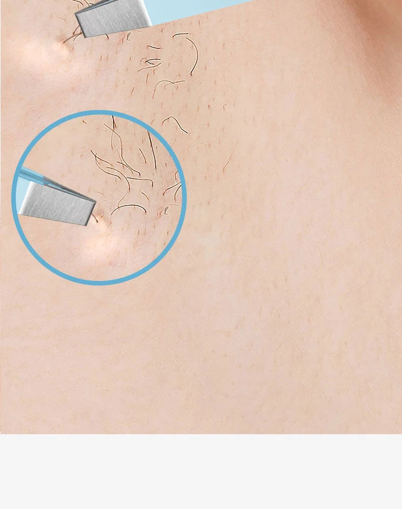 Stainless Steel Eyebrow Tweezers for Precise Hair Removal - Smarsty