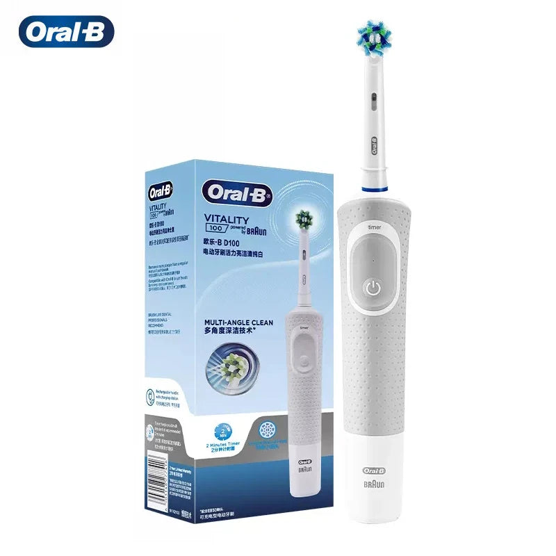 Oral B D100 Electric Toothbrush for Deep Cleaning - Smarsty
