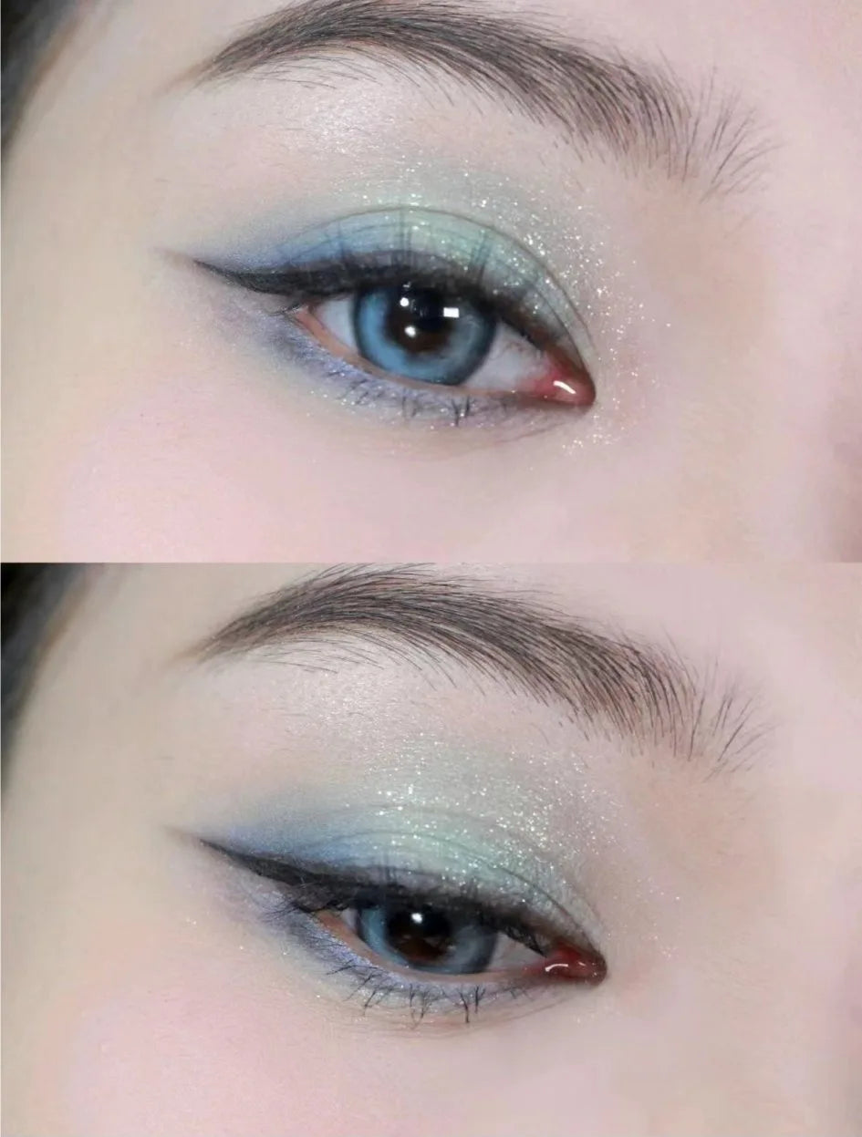 Glitter Eyeshadow Palette Brightening Waterproof Matte Finish - Smarsty
