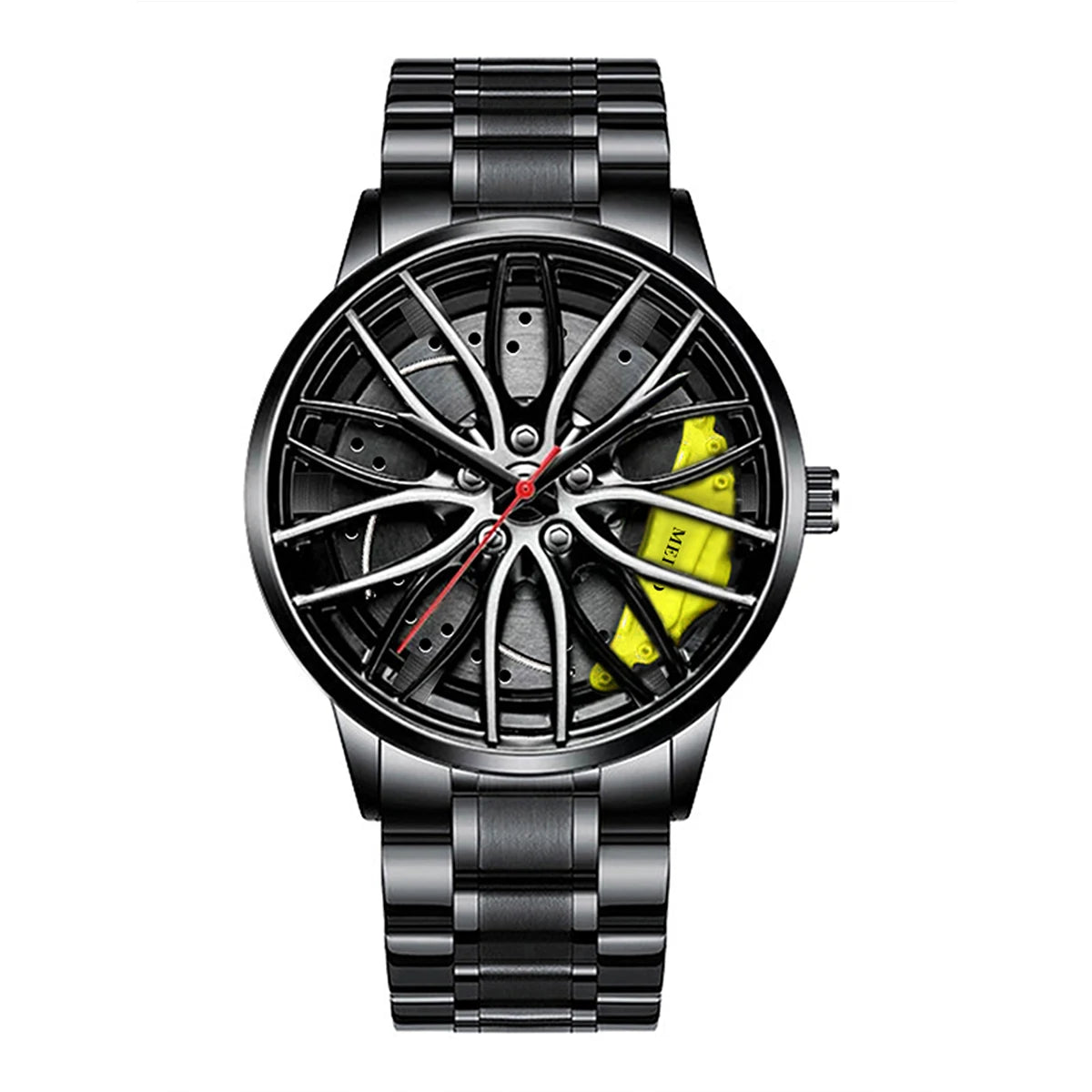 Fashion Men's Quartz Watch with Stainless Steel Band - Smarsty