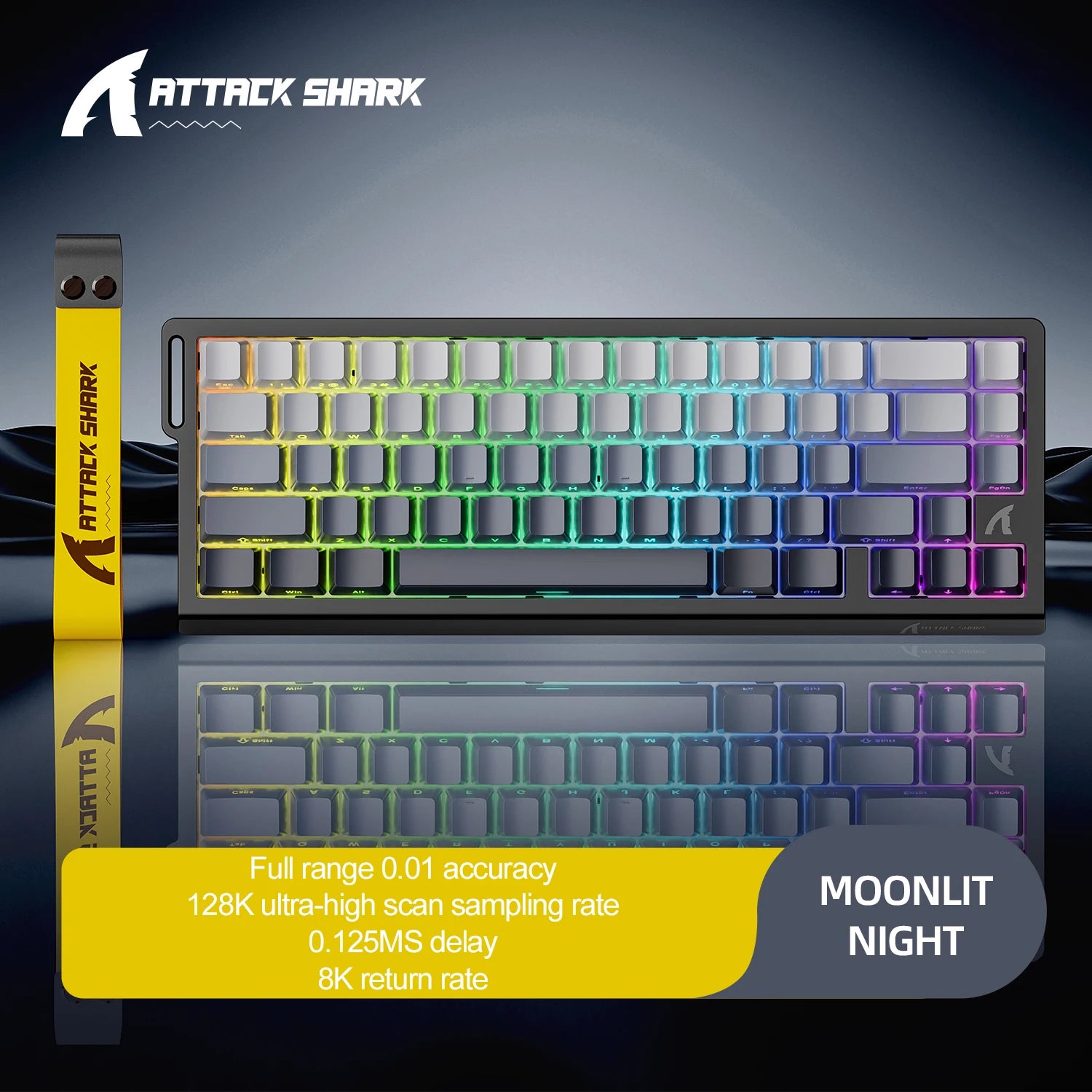 Mechanical Gaming Keyboard With Ultra Fast 0.125ms Response