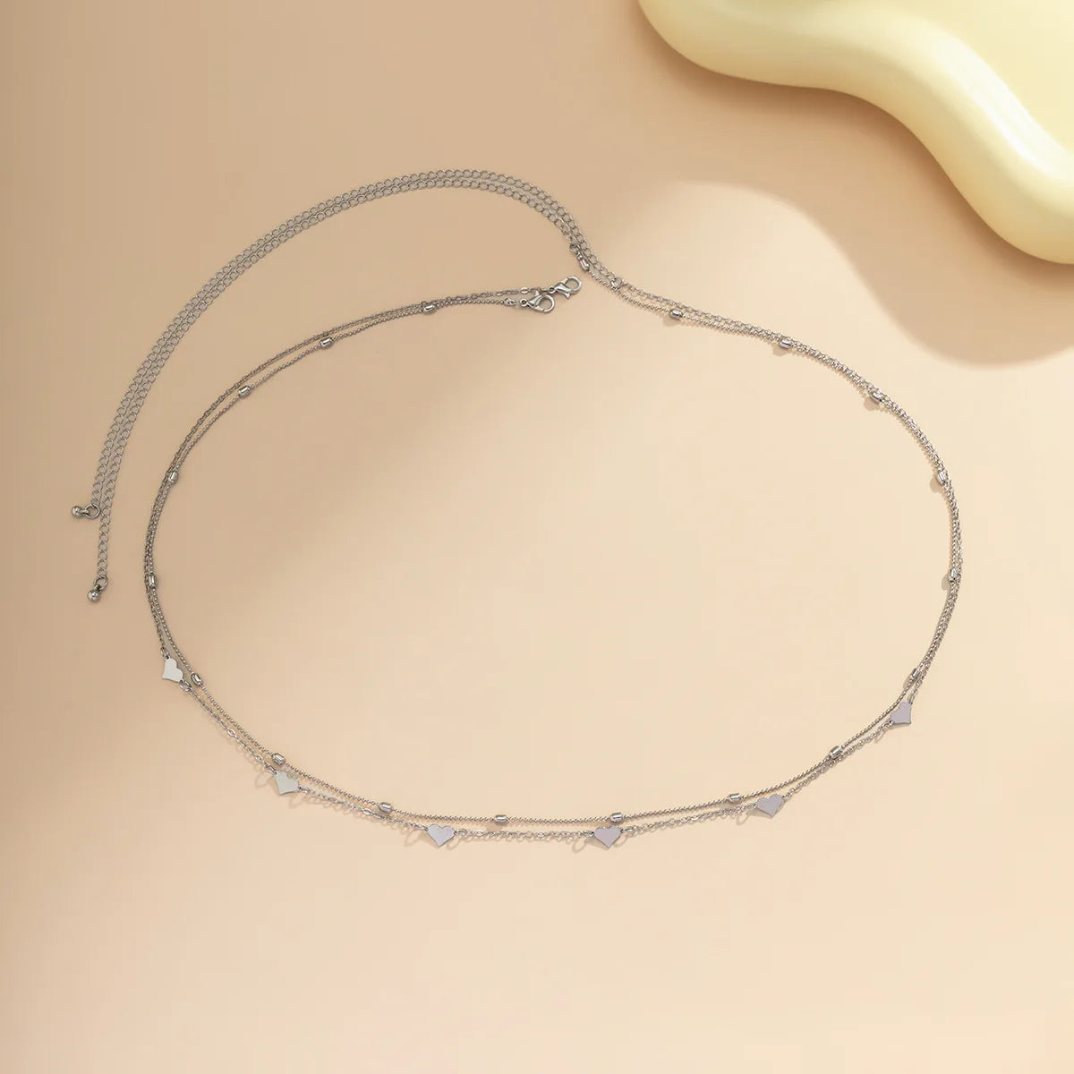 Minimalist Double Layer Metal Belly Chain for Summer - Smarsty