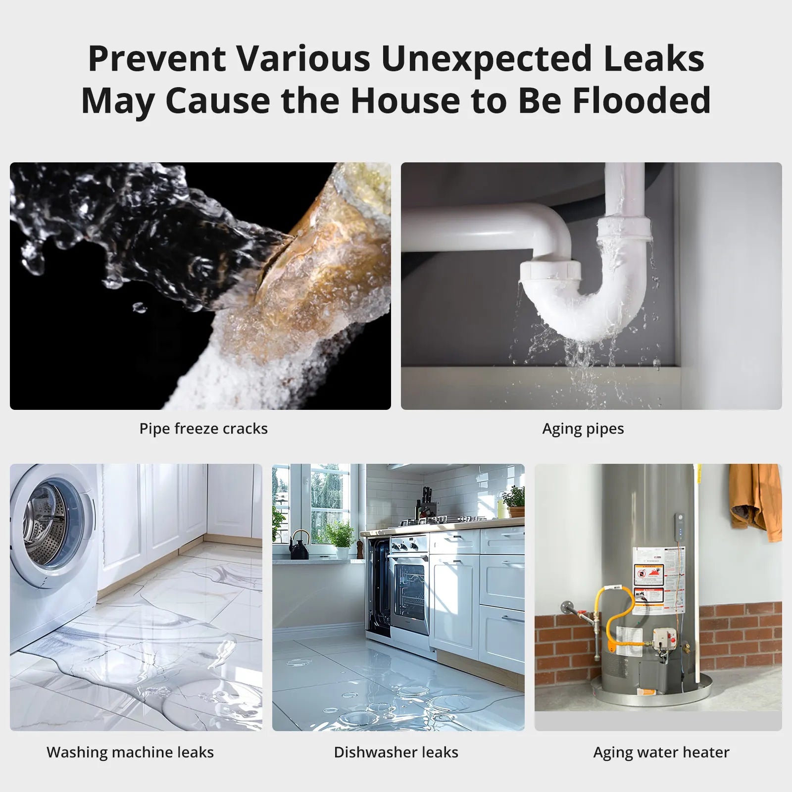 Sonoff SNZB-05P Zigbee Water Leak Detector With Remote Control - Smarsty