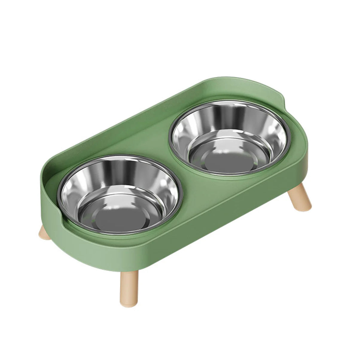 Colorful Double Bowl for Dogs and Cats with Large Capacity - Smarsty