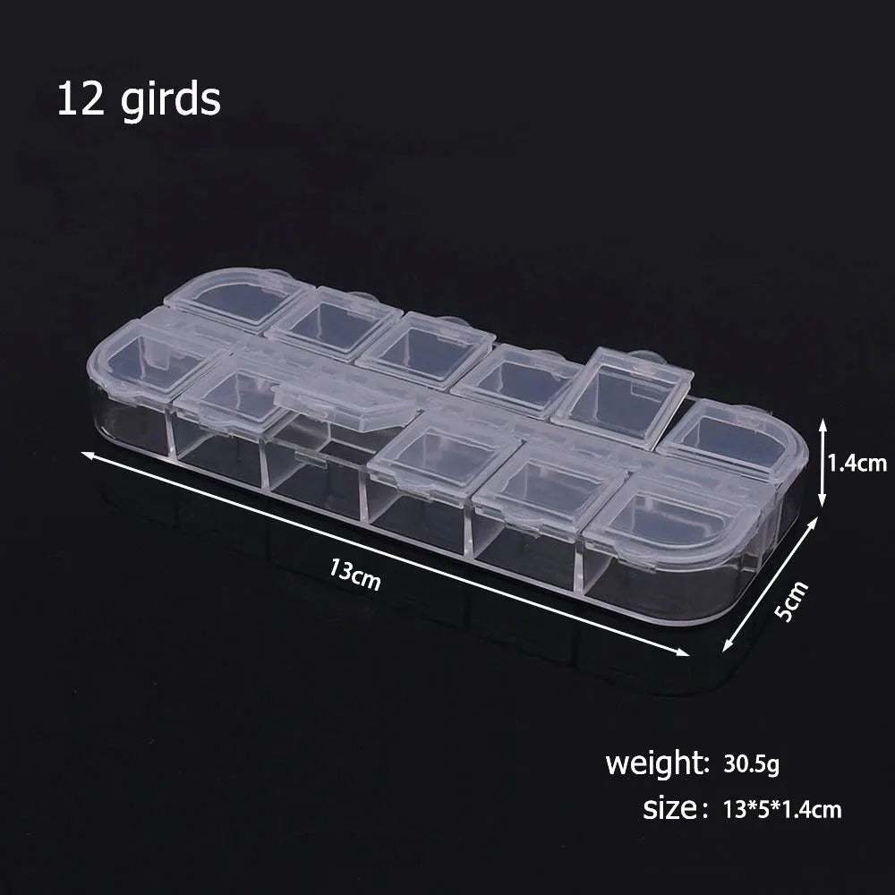 Plastic Jewelry Organizer Storage Box With Dividers - Smarsty