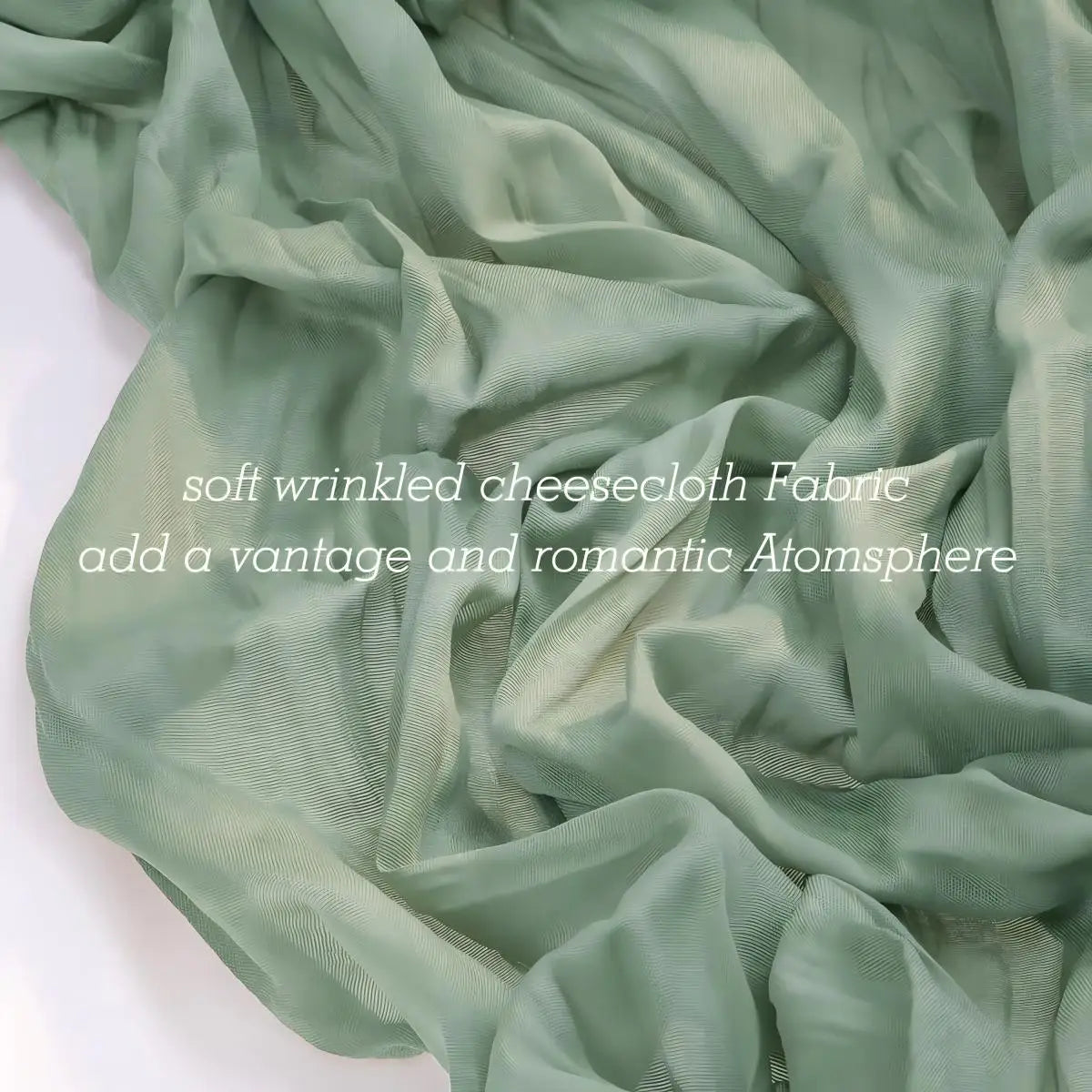 Boho Cheesecloth Table Runner for Rustic Weddings - Smarsty