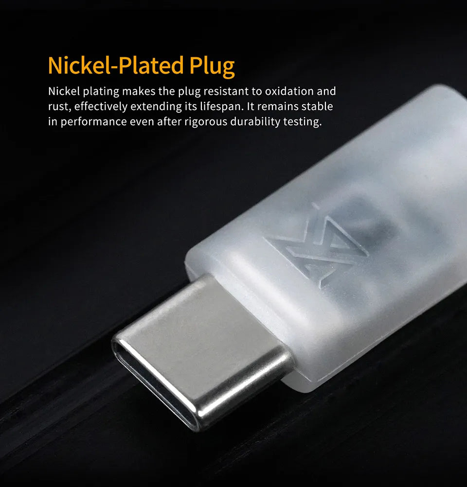 KZ Silver Plated Upgrade Cable for Earphones - Smarsty