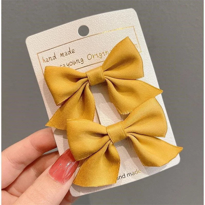 Elegant Flower Bow Hair Clips for Kids and Ladies - Smarsty