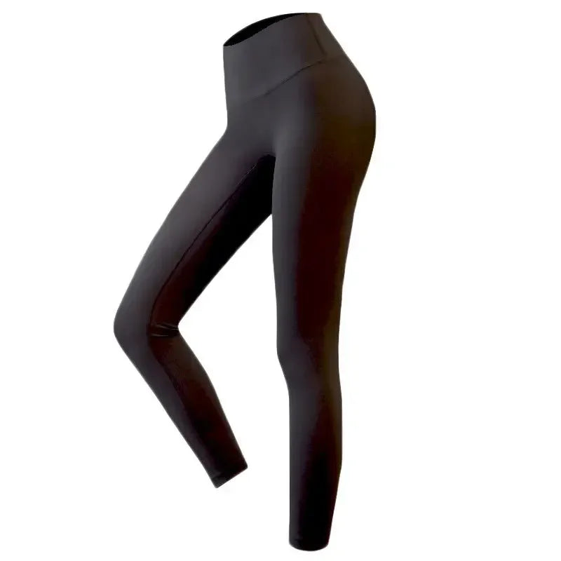 Women Gym Yoga Pants High Waist Naked feeling Leggings Running Cycling Pants Breathable Sports Seamless Stretchy Yoga Pants - Smarsty