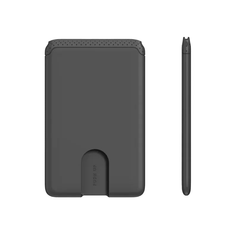 Phone Holder Sticker Credit Card Holder 3M Adhesive Soft Silicone Mobile Phone Wallet Compatible for Iphone Android Samsung
