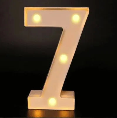 Luminous Alphabet LED Letter Night Light Decor - Smarsty