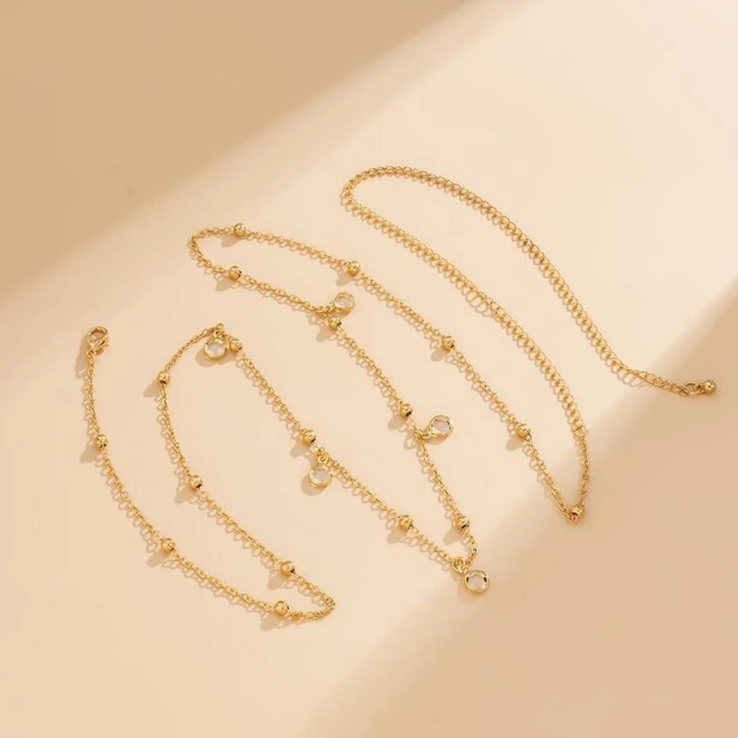 Rhinestone Belly Chain for Summer Beach Fashion - Smarsty