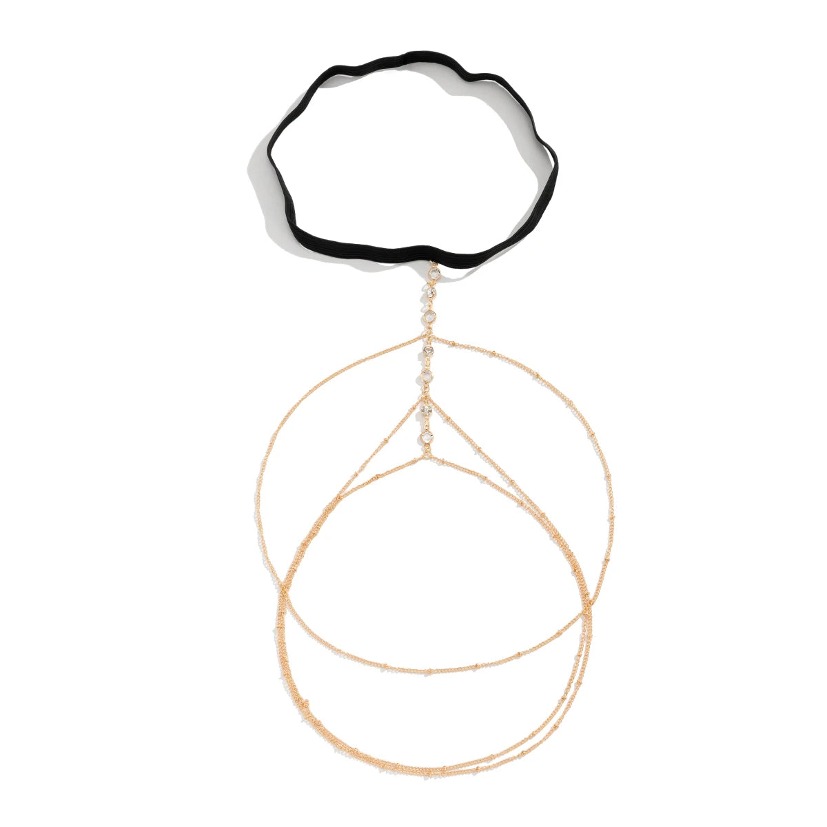 Boho Crystal Leg Chain for Women Beach Style - Smarsty