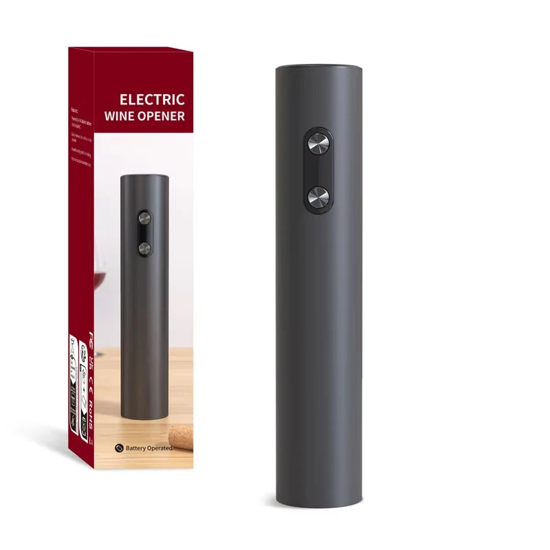 Automatic Electric Wine Bottle Opener for Effortless Cork Removal - Smarsty