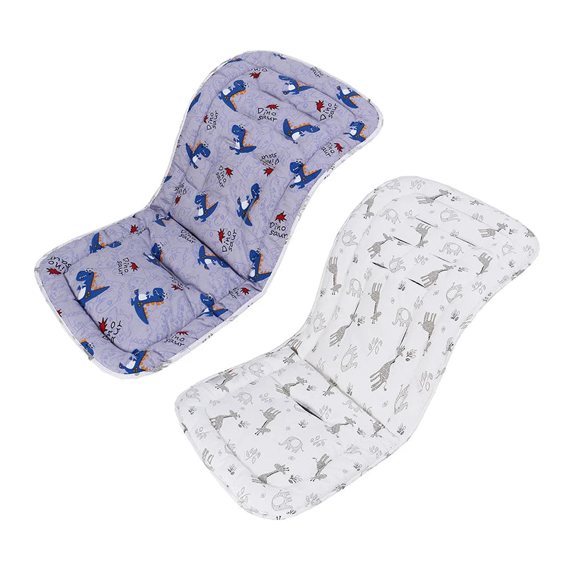 Comfortable Cotton Baby Stroller Pad Four Seasons General Soft Seat Cushion Child Cart Seat Mat Kids Pushchair Cushion For 0-27M by Smarsty