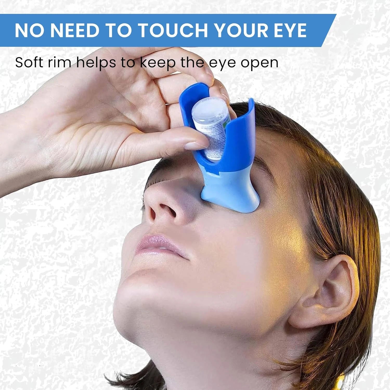 Reusable Eyedrop Holder for Safe and Easy Application - Smarsty