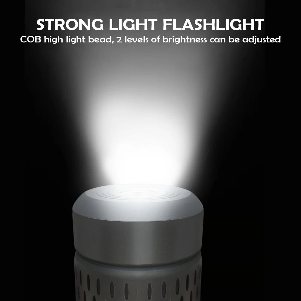 Upgraded Camping LED Telescopic Flashlight with Tripod Rechargeable Emergency Lamp Outdoor Portable orch Light Table Lamp Tent by Smarsty