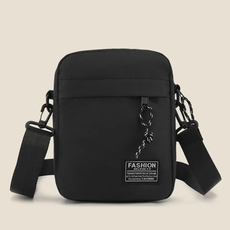 Compact Square Crossbody Bag With Oxford Cloth Durability - Smarsty