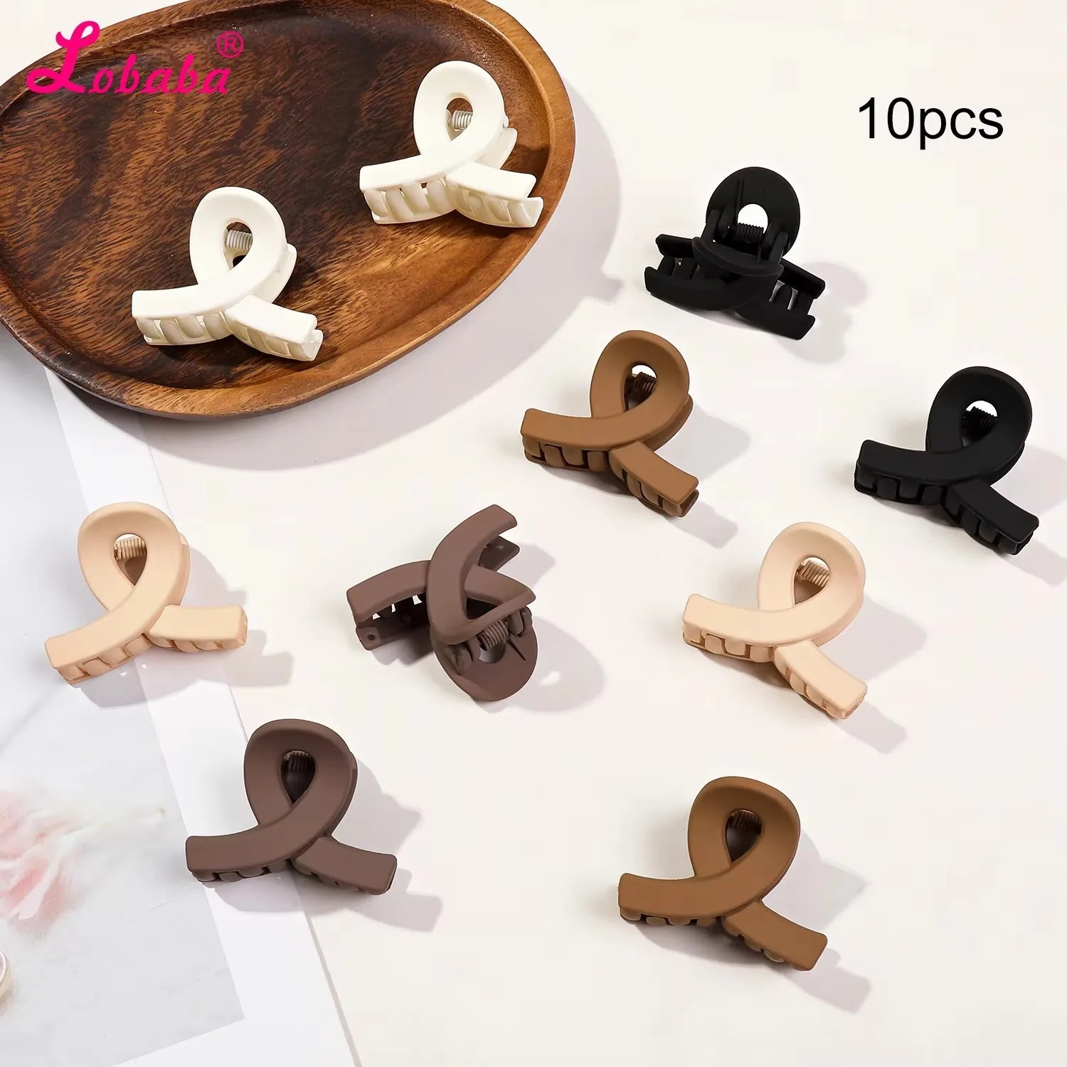 Small Flower Hair Claw Clips For Thin Hair Secure Hold - Smarsty