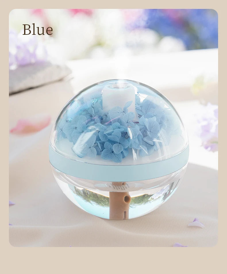 USB Rechargeable 270ML Air Humidifier with LED Light - Smarsty