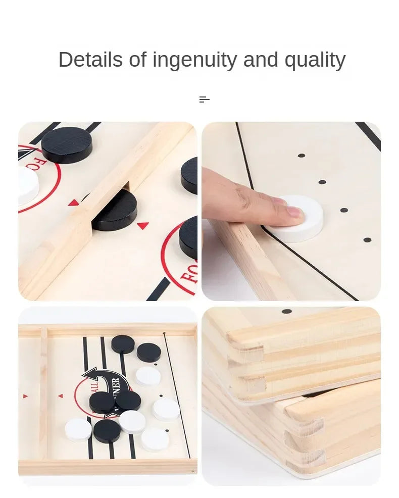 Foosball Winner Games Table Hockey Game Catapult Chess Parent-child Interactive Toy Fast Sling Puck Board Game Toys For Children by Smarsty