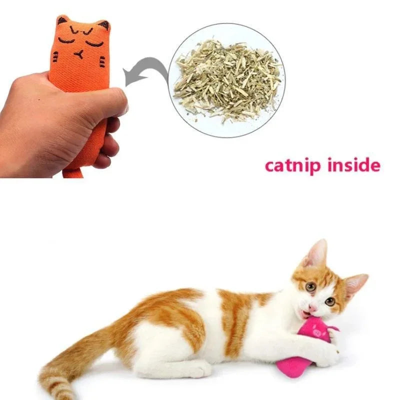 Rustle Sound Catnip Plush Toy for Kittens - Smarsty
