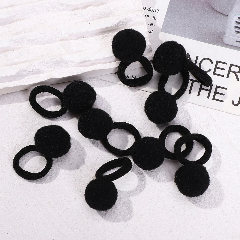 Kids Plush Hair Bands 20 Pack Soft Scrunchies For Children - Smarsty