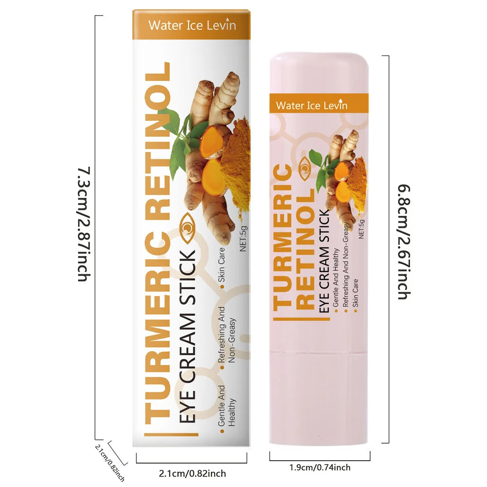 Turmeric Eye Cream Stick for Dark Circles and Puffiness - Smarsty