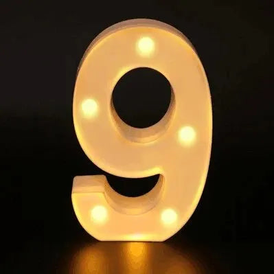Luminous Alphabet LED Letter Night Light Decor - Smarsty