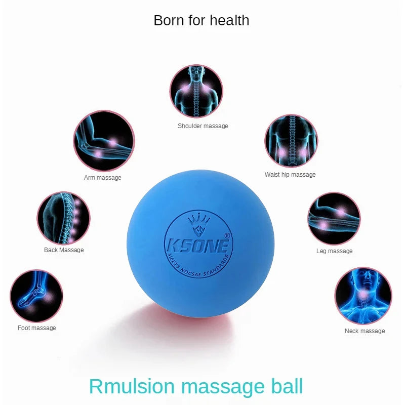 Rubber Fascia Massage Ball for Muscle Relaxation - Smarsty