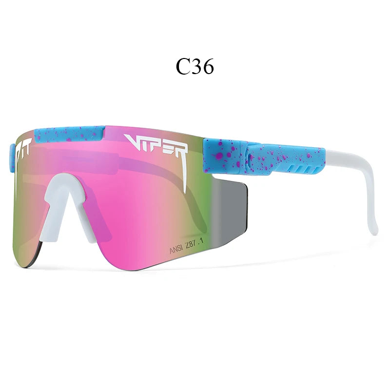 Adult UV400 Cycling Glasses Pit Viper Sunglasses Men Women Outdoor Baseball Eyewear Sport Goggles Mtb Sun Shades