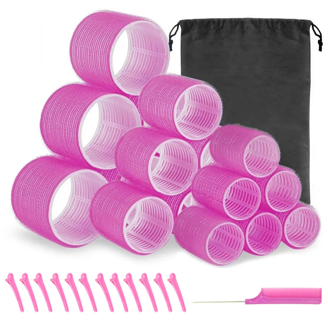 Heatless Hair Roller Set for Effortless Curls - Smarsty