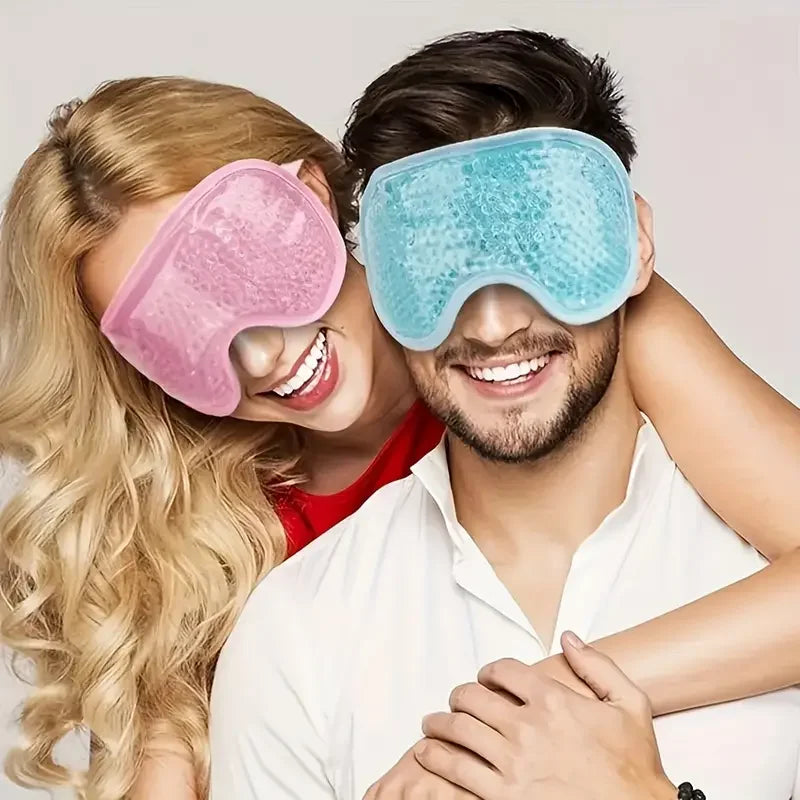 Cooling Gel Eye Mask for Puffiness Relief and Comfort - Smarsty