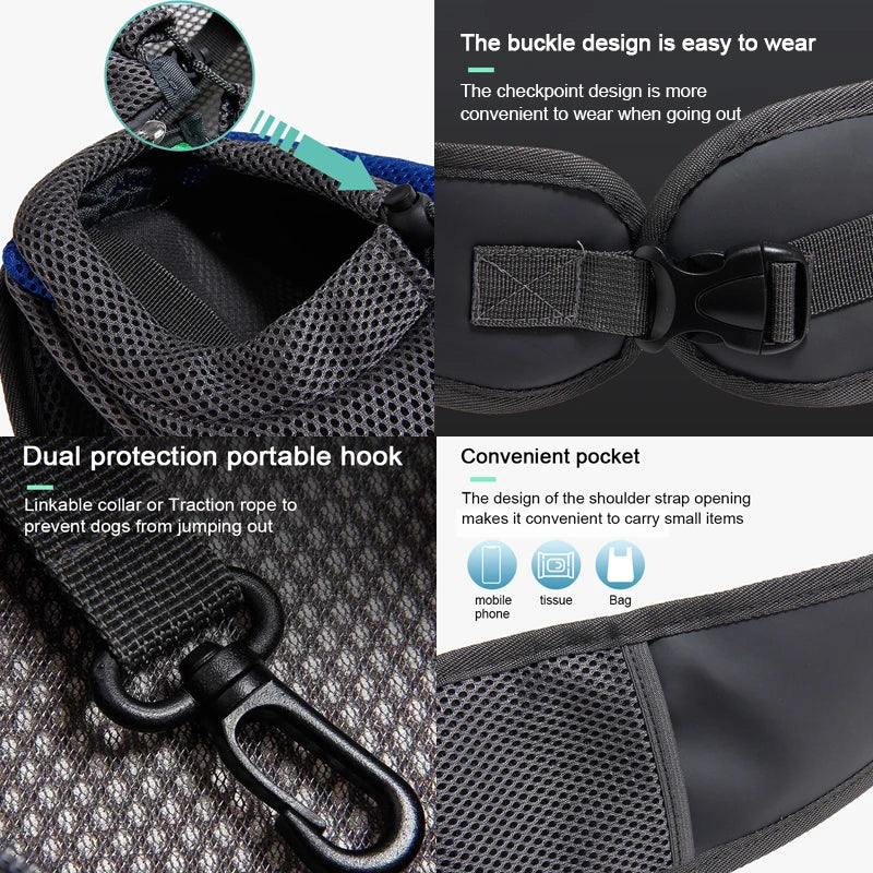 Breathable Pet Carrier Backpack for Dogs and Cats - Smarsty