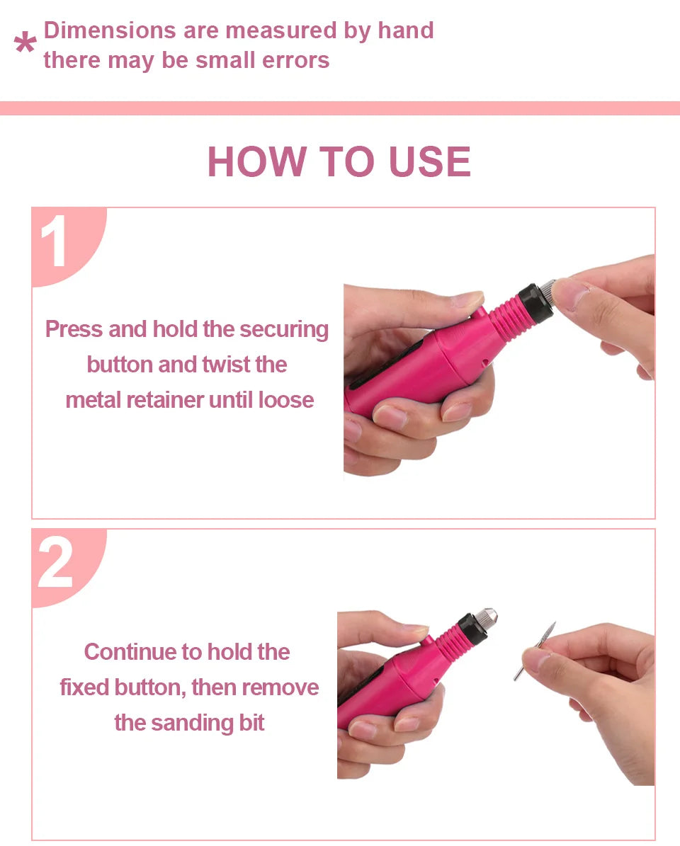 Acrylic Gel Nail Extension Kit with UV LED Lamp - Smarsty