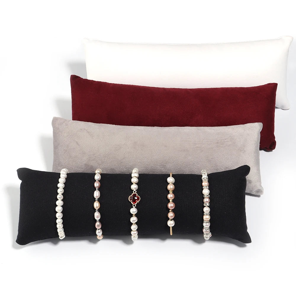 Velvet Jewelry Display Pillow for Bracelets and Watches - Smarsty