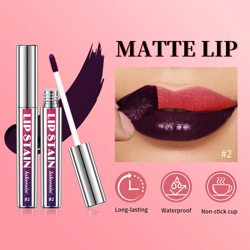 Long Lasting Korean Matte Lip Tint Waterproof Formula - Smarsty
