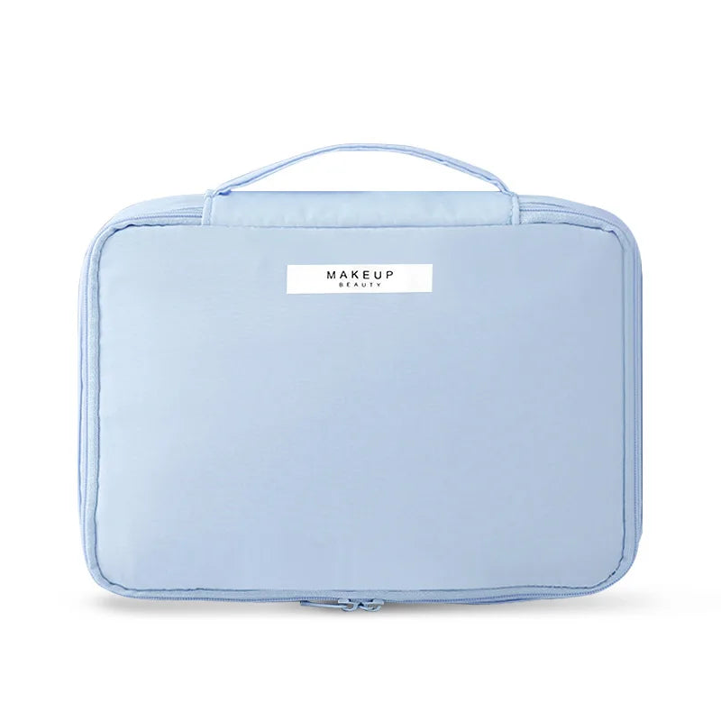 Ladies Portable Cosmetic Bag Large Capacity Travel Organizer - Smarsty