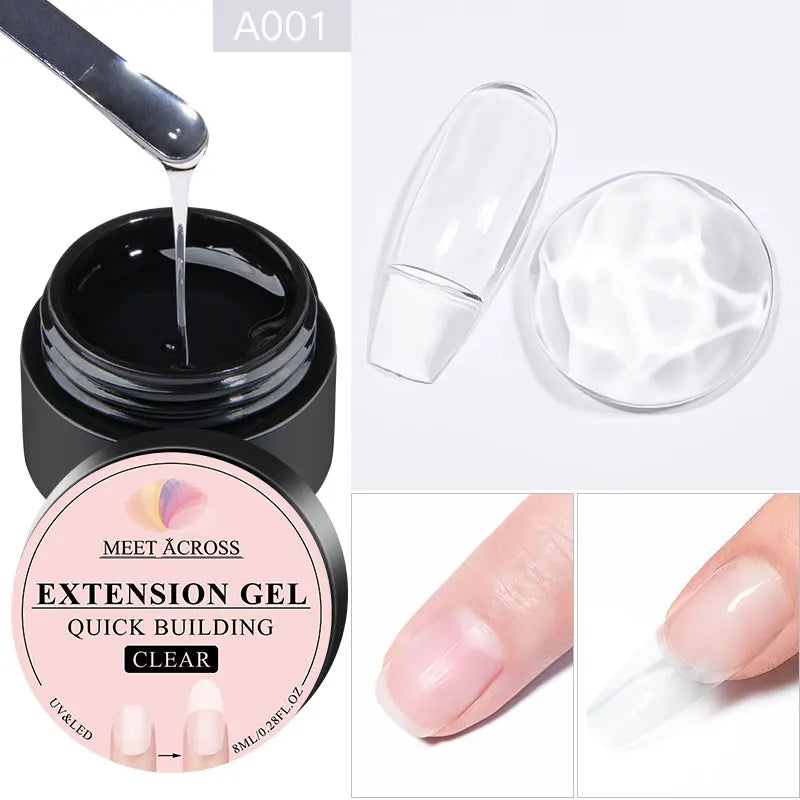 Nude Milk White Gel Nail Polish for Long Lasting Manicure - Smarsty