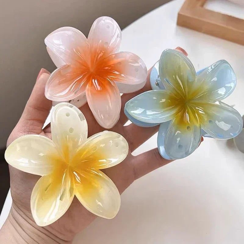 Flower Shape Hair Claw Clips For Secure Stylish Hold - Smarsty