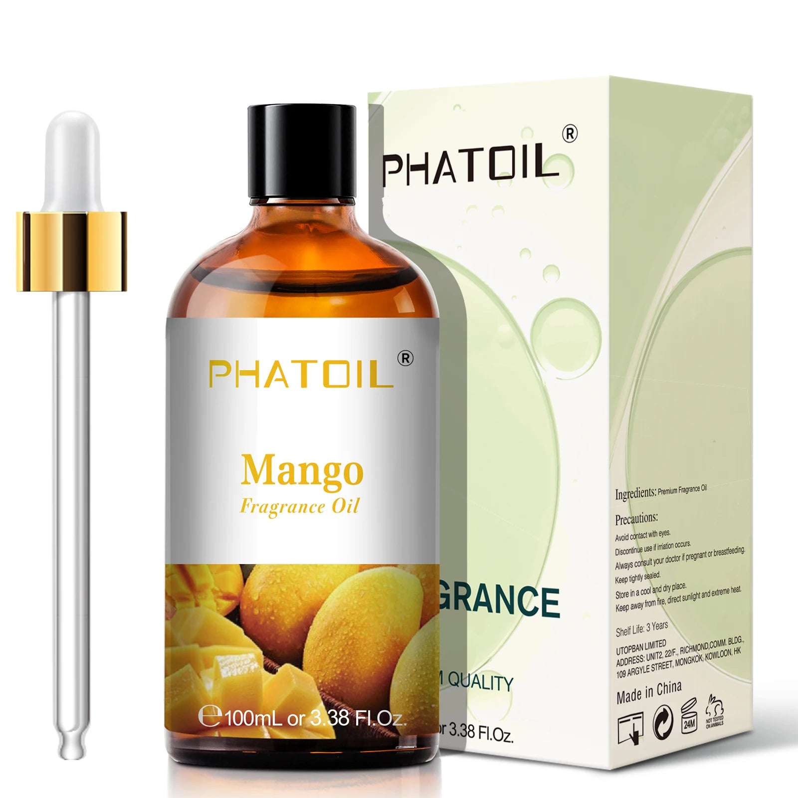 PHATOIL 100ml Sweet Fruity Fragrance Oil for Diffusers - Smarsty
