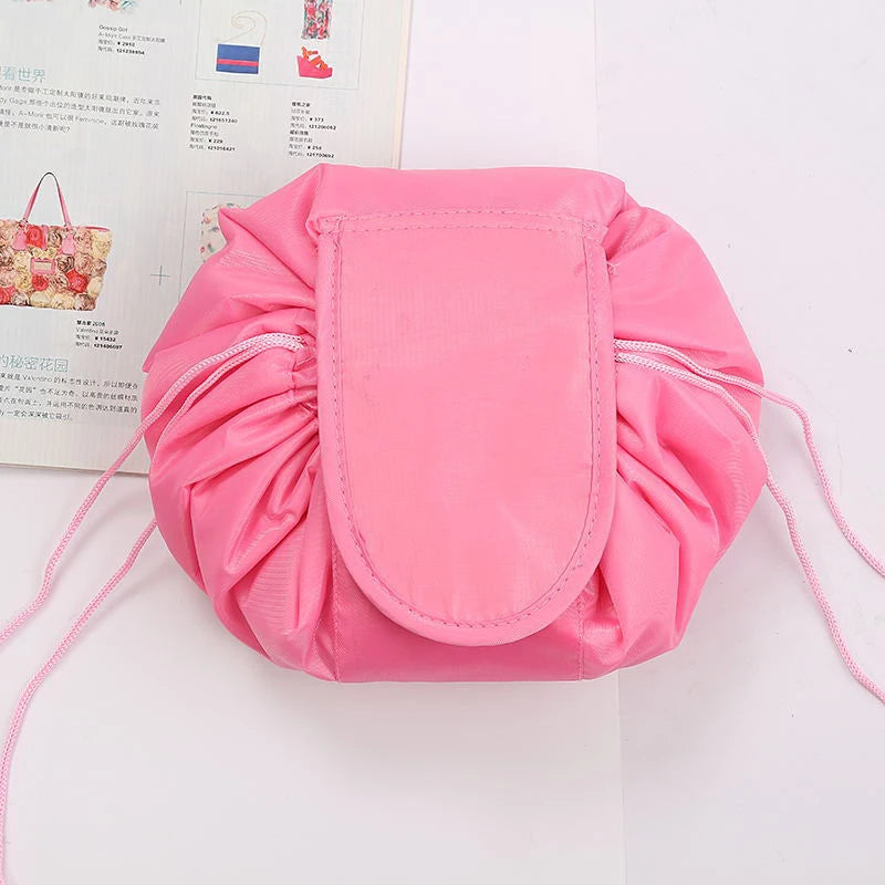 Waterproof Drawstring Cosmetic Bag Travel Makeup Organizer - Smarsty