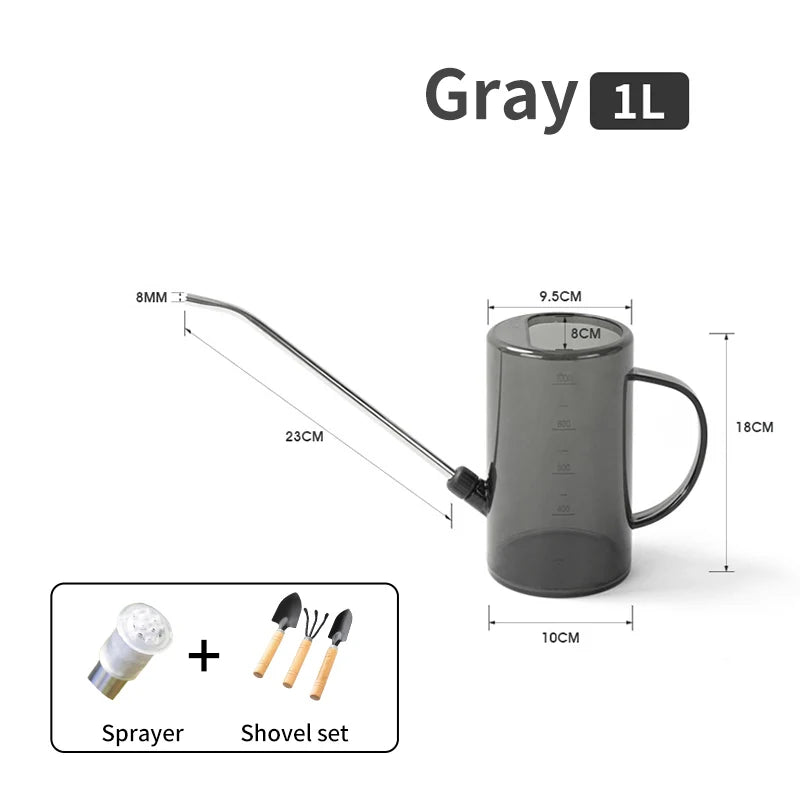 Long Spout Watering Can Set for Indoor and Outdoor Plants - Smarsty