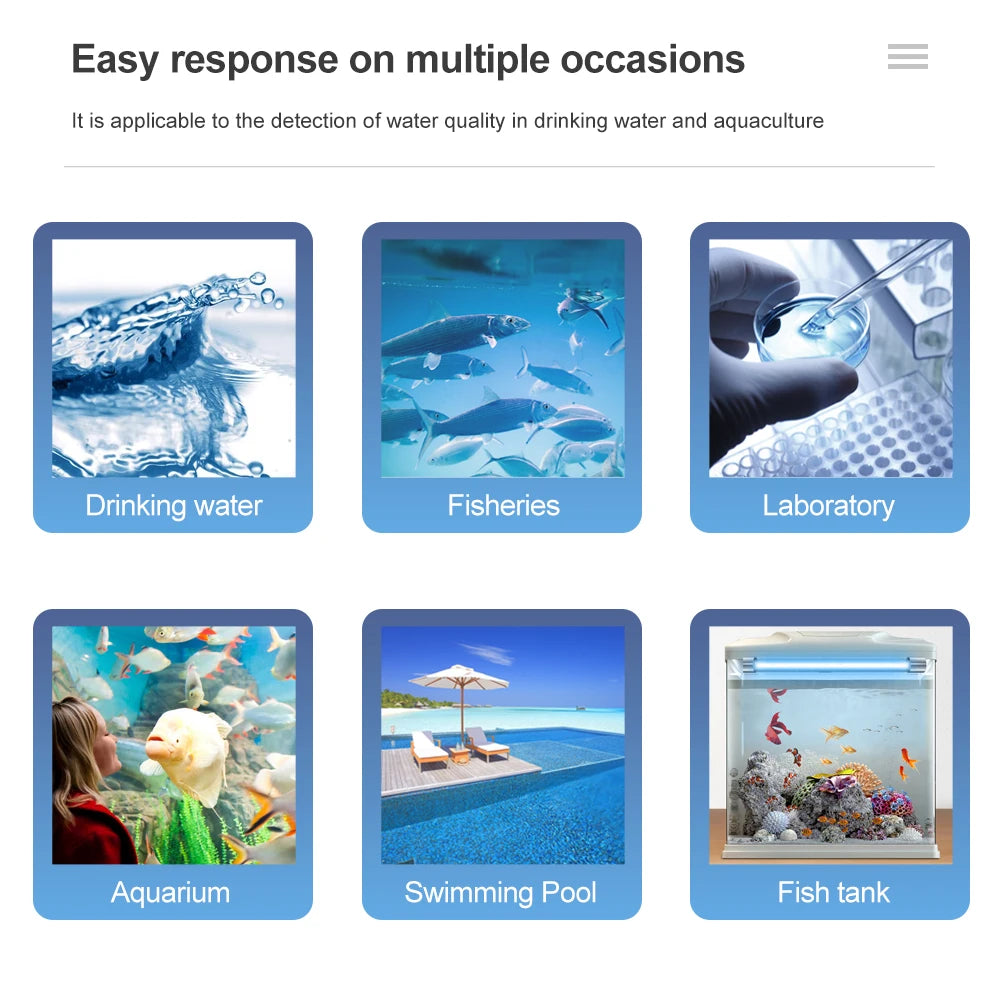 Professional 5 In 1 Water Quality Tester for Accurate Measurement - Smarsty